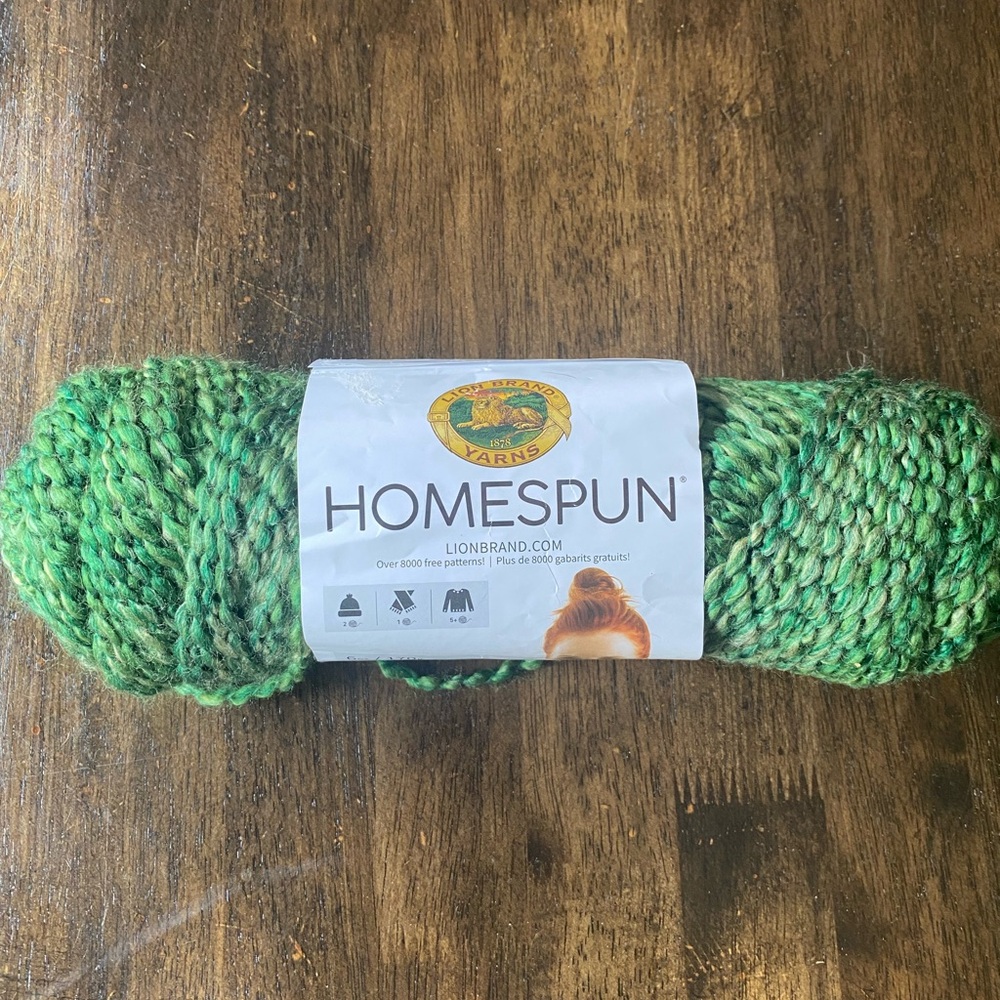 Lion Brand Homespun Yarn - Forest